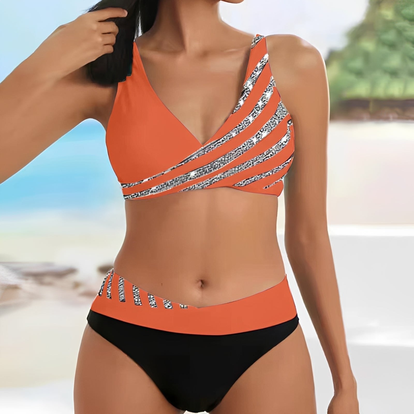 Bikini-Set Frauen Modern und Elegант - BerlinGlamour