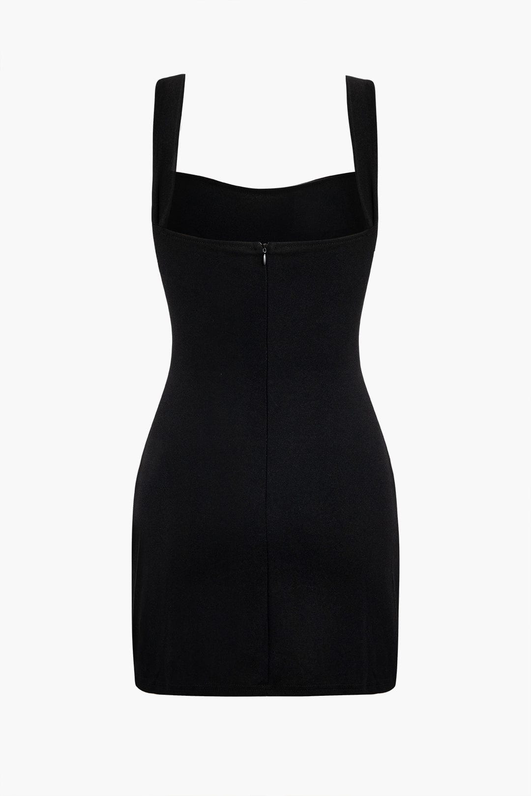 Schwarzes Minikleid Elegantes mit Goldgürtel Damenkleid
