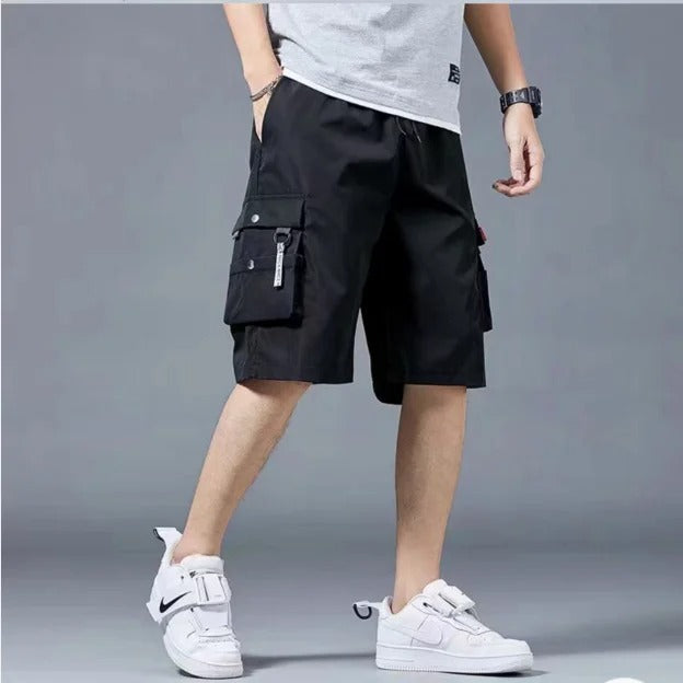 Männer Cargo Shorts Bequem Mit Vielen Taschen