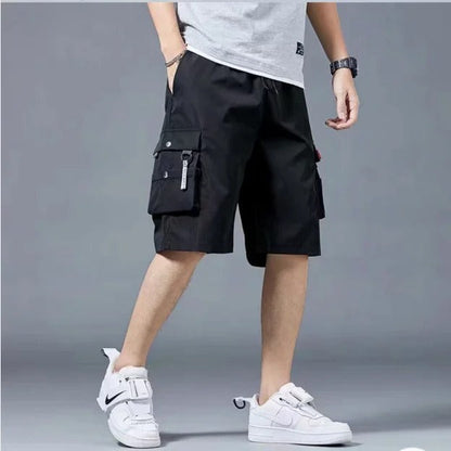 Männer Cargo Shorts Bequem Mit Vielen Taschen