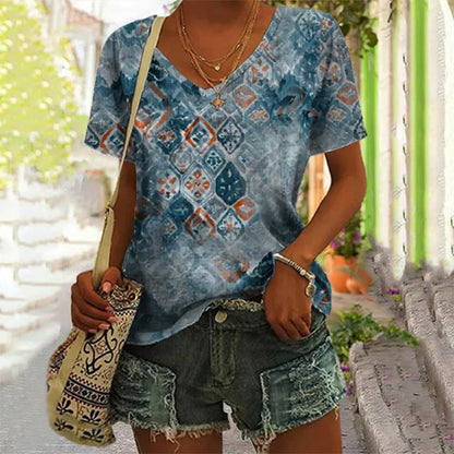 Farbverlaufs T-Shirt Vintage Style Unisex - BerlinGlamour