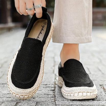 Herren Sneaker Atmungsaktiv Sportlich Schwarz