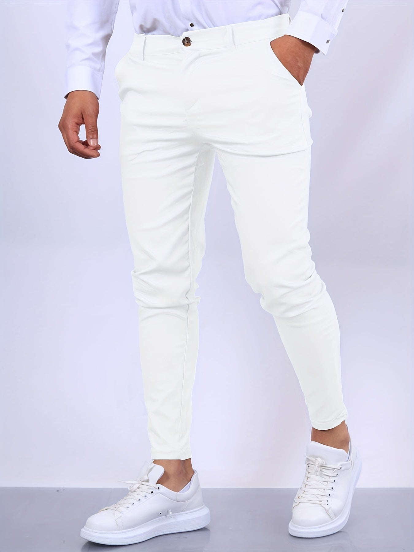 Schmale Herrenhose Slim Fit Elegant