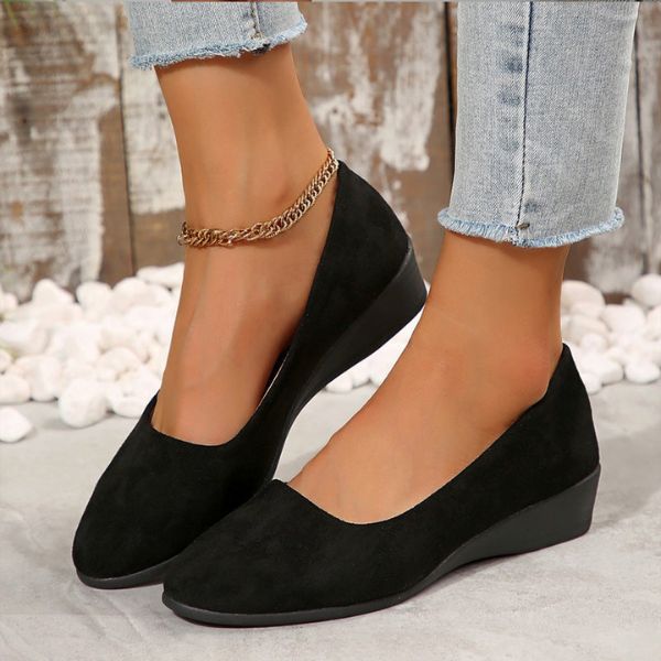 Plateauschuhe Damen Hoch Stilvoll Anti-Rutsch-Sohle