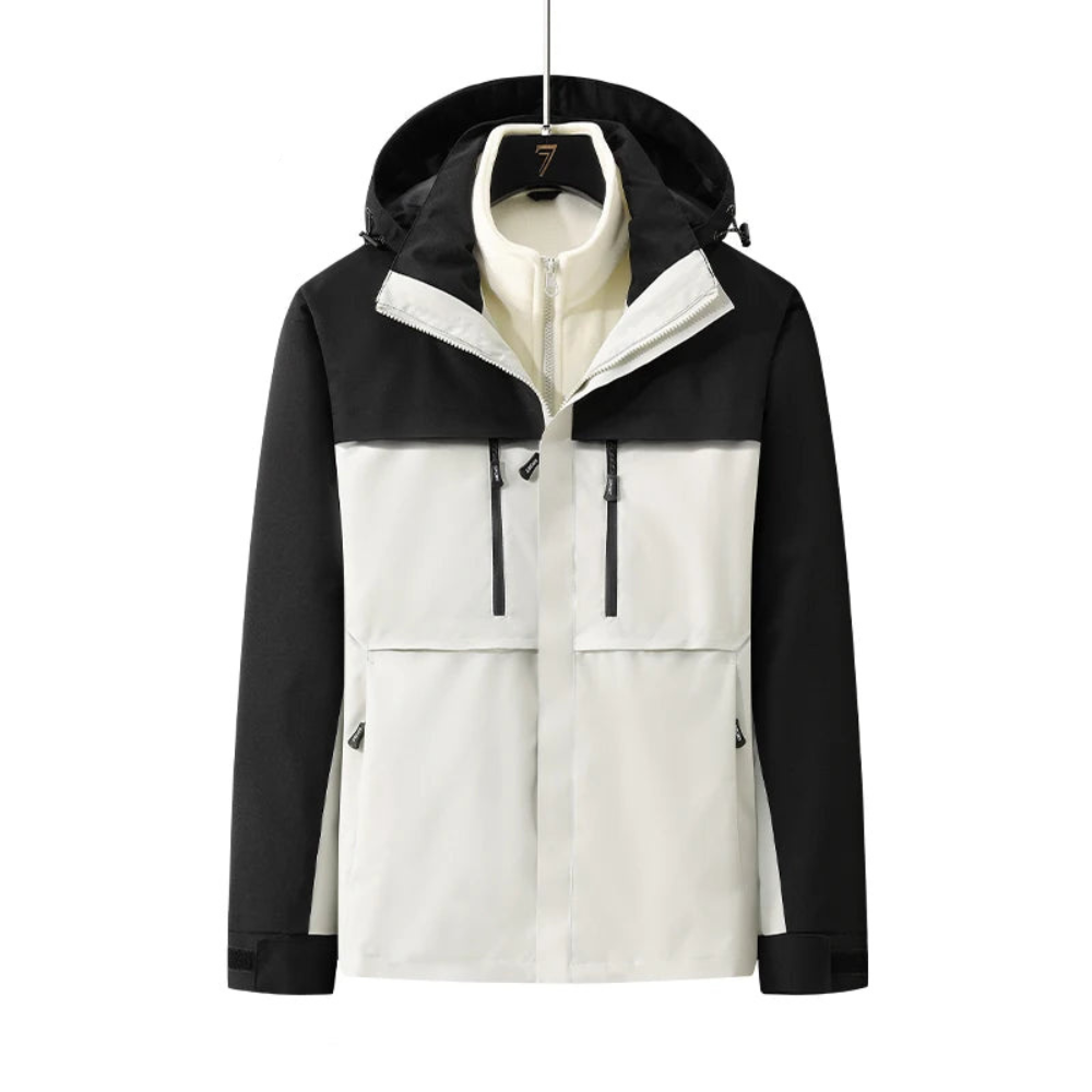 Damen Skijacke Warm Wasserdicht Pastellfarben