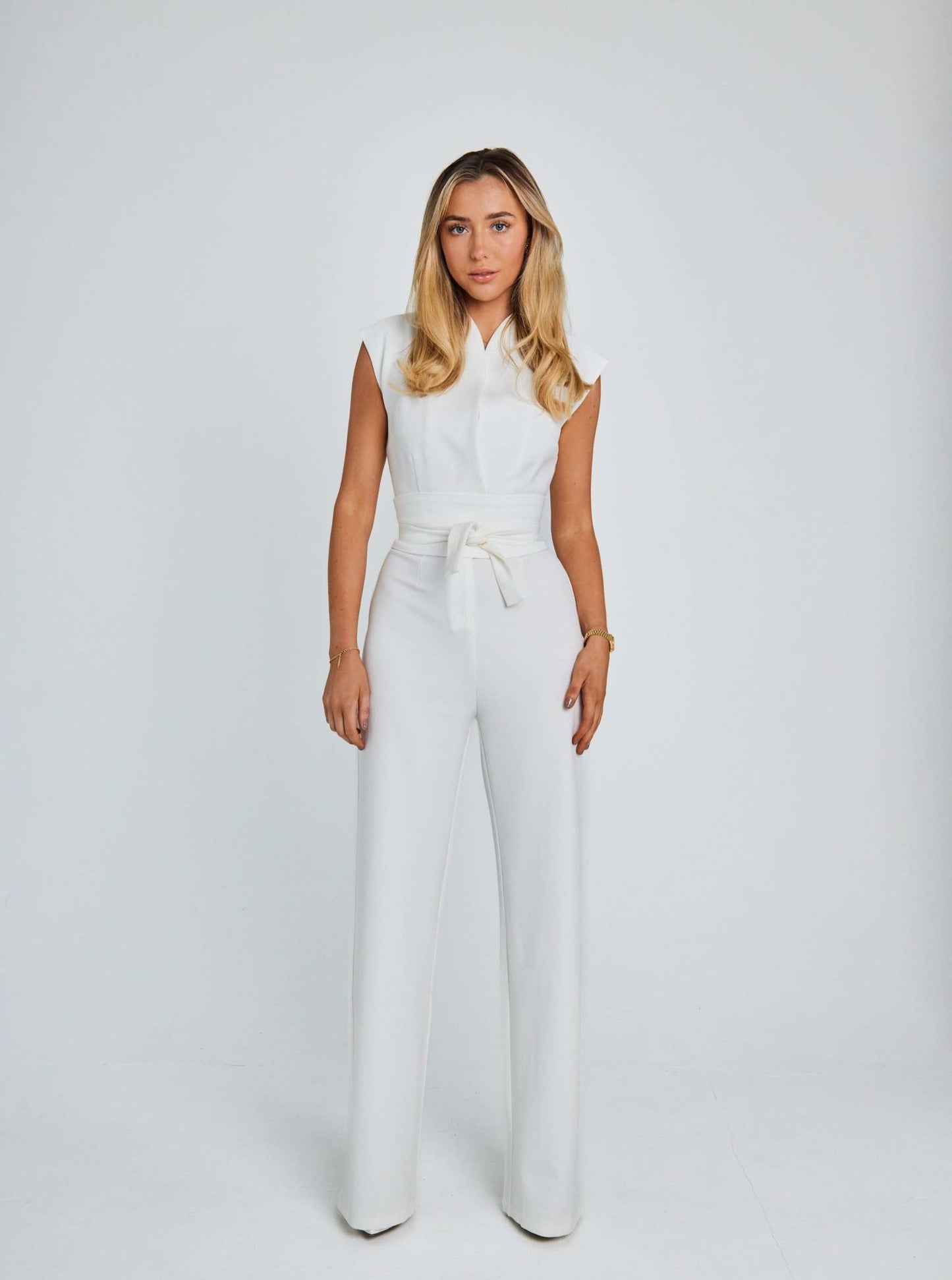 Eleganter Jumpsuit Damen Hochzeit Abendkleid Schwarz