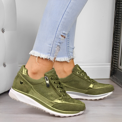 Sportschuhe Bequem Laufschuhe Schnellverschluss