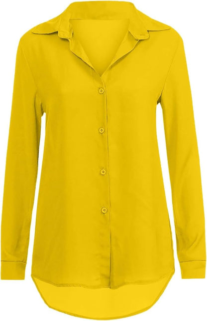 Elegante Damenbluse Chiffon Bluse Frauen Oberteil