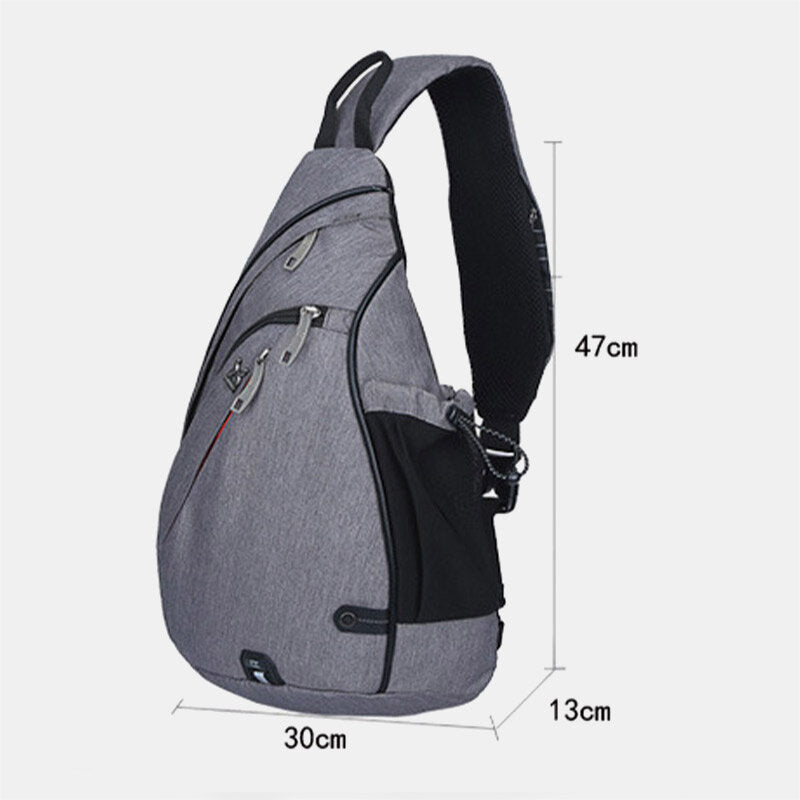 Reisetasche Große Umhängetasche Reflektierend Streifen Design