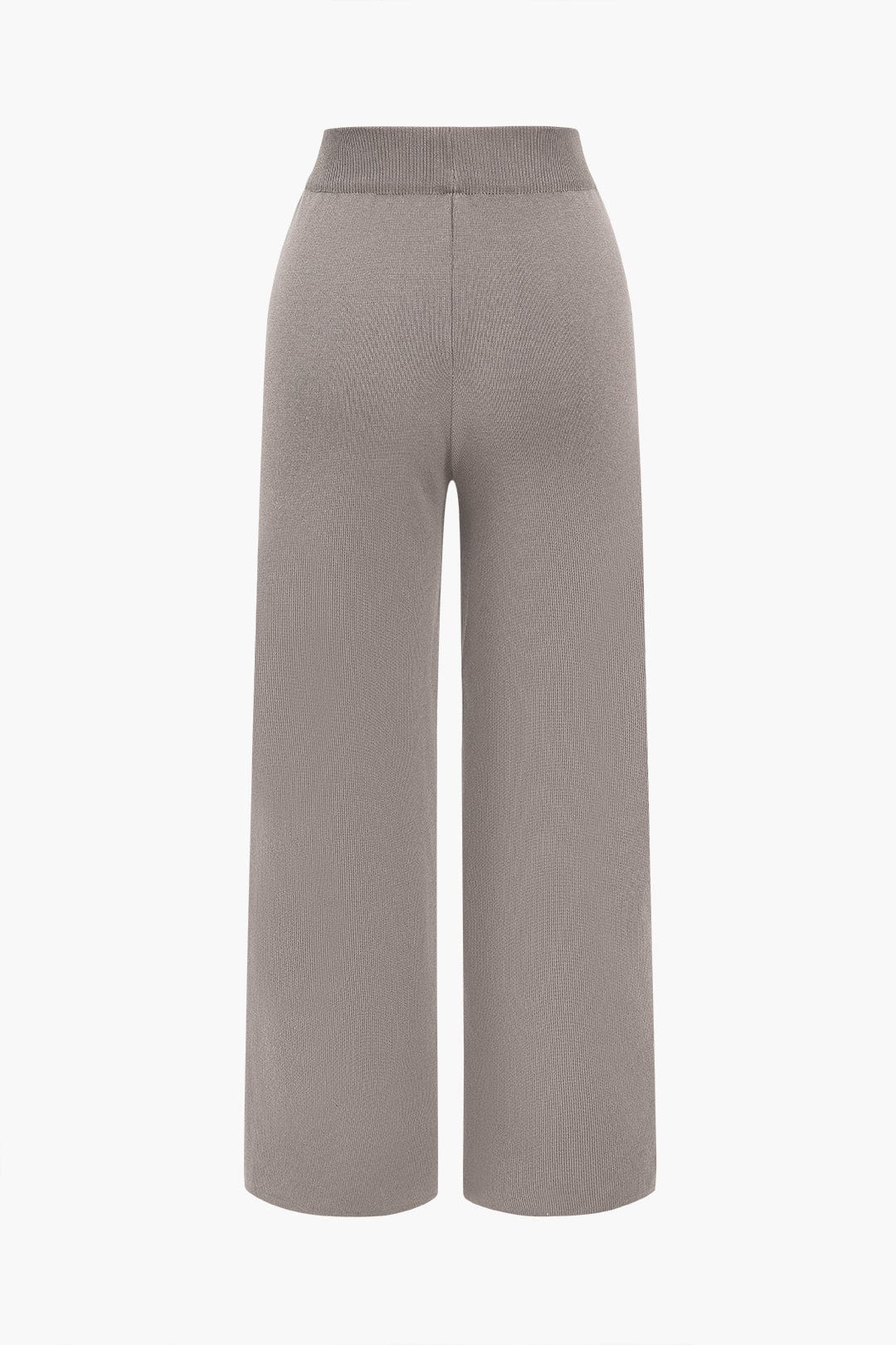 Strick-Zweiteiler-Set Damen Klassisch Cardigan Hose