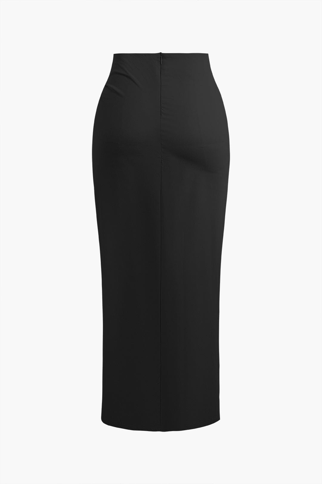 Fridoline | Damen Midirock Elegant Wickelrock Hochgeschlitzt
