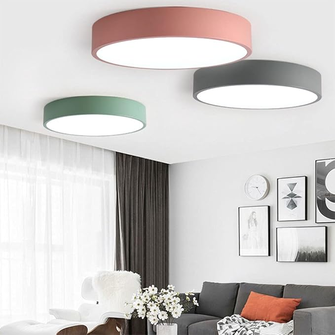 LED Deckenleuchte Rund Skandinavisches Design Modern