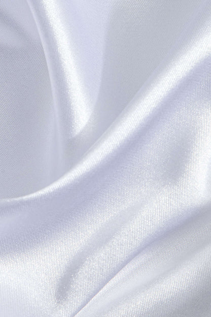 Elegante Bluse Langarm Seiden-Satin Damenbluse