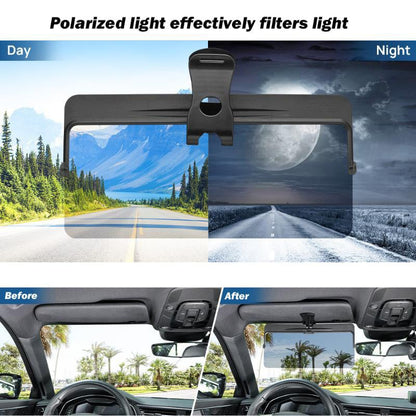 Auto Sonnenblende Polarisiert Blendschutz
