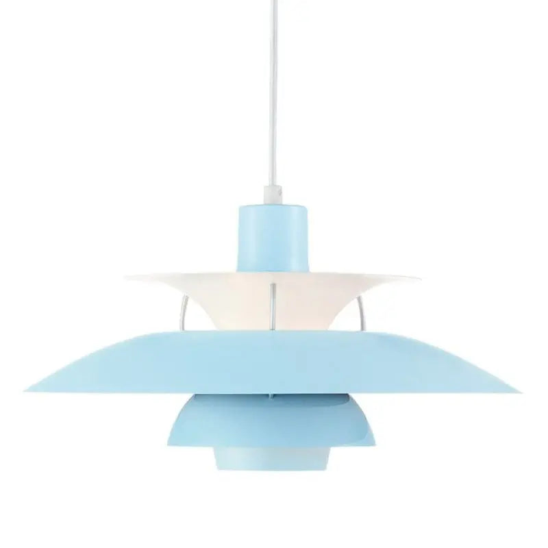 MaxMosaic | Moderne Schatten LED Hängelampe Buntes Metall Wohn/Schlafzimmer/Esszimmer Zendoo.de
