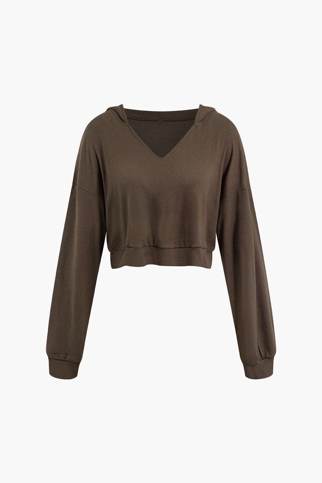 Lässiges Zweiteiler Set Hoodie Midi Kleid Damen