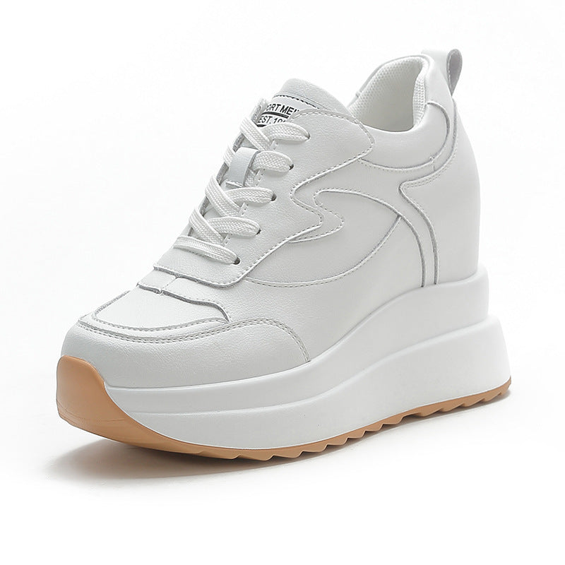 Damen Turnschuhe Plateau Sneaker Frauen Mode