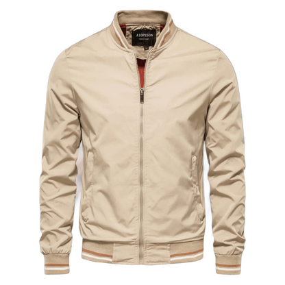 Herren Herbstjacke Lässig Warm Wasserabweisend