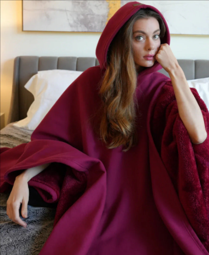 Kuscheldecke Kapuzenpullover Oversized Wohlfühl-Decke