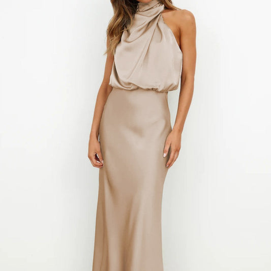 Elegantes Damenkleid Leichter Stoff Sommerkleid Modern - BerlinGlamour
