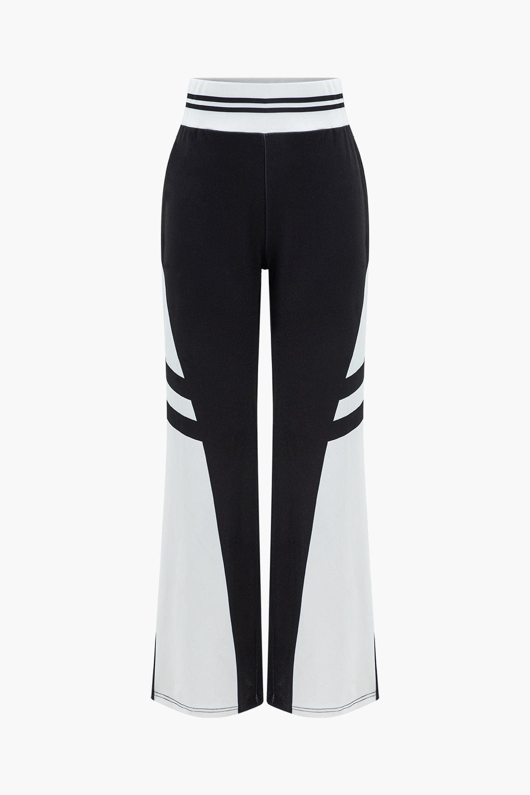 Sportliches Zweiteiler Set Cropped Jacke und weite Hose