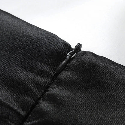 Elegantes Abendkleid Mehrschichtig Frauenkleid Luxus