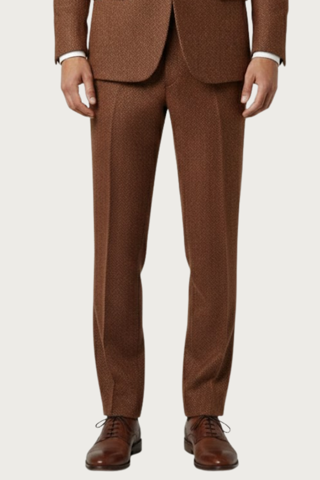 Herren Anzug Set Slim Fit Frühling Modern