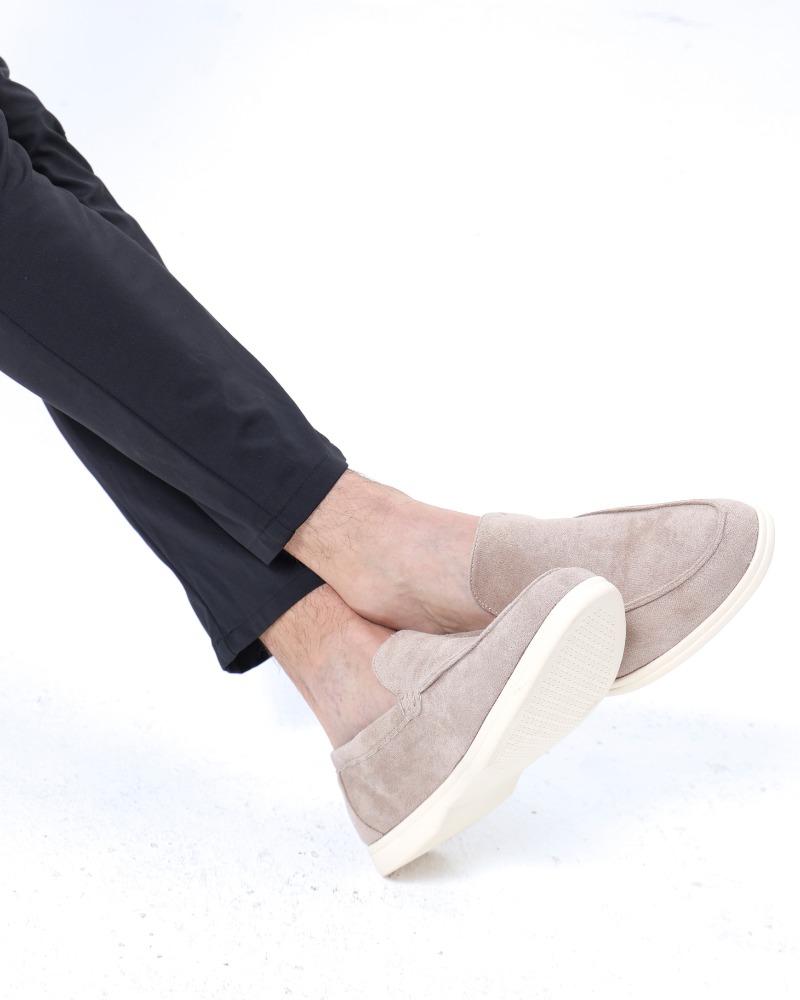 Herren Loafer Wildleder Sommer Elegant Schlüpfen