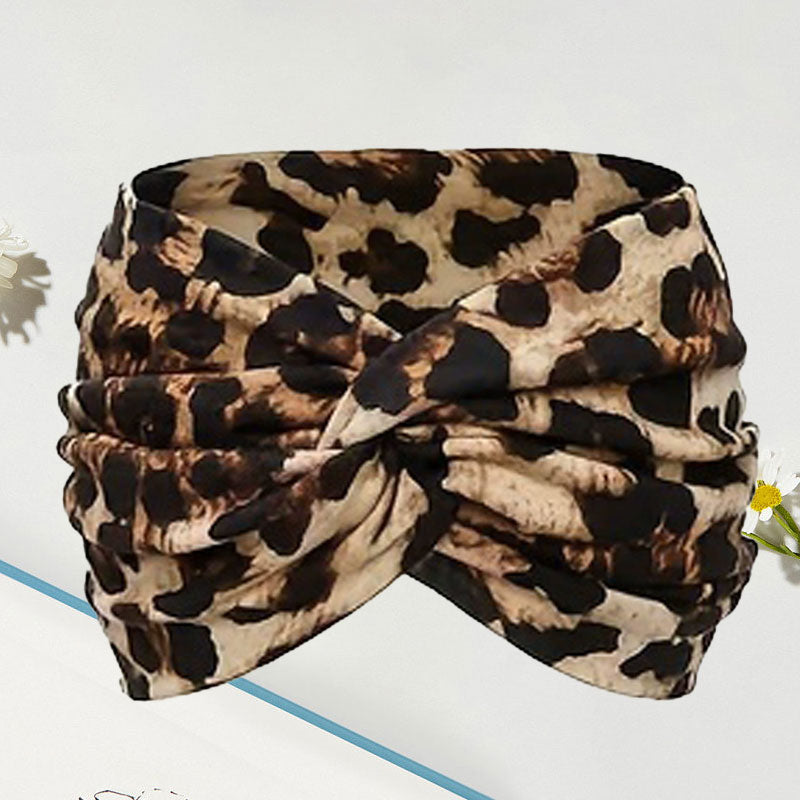 Haarband Breit Batik Vintage Stil
