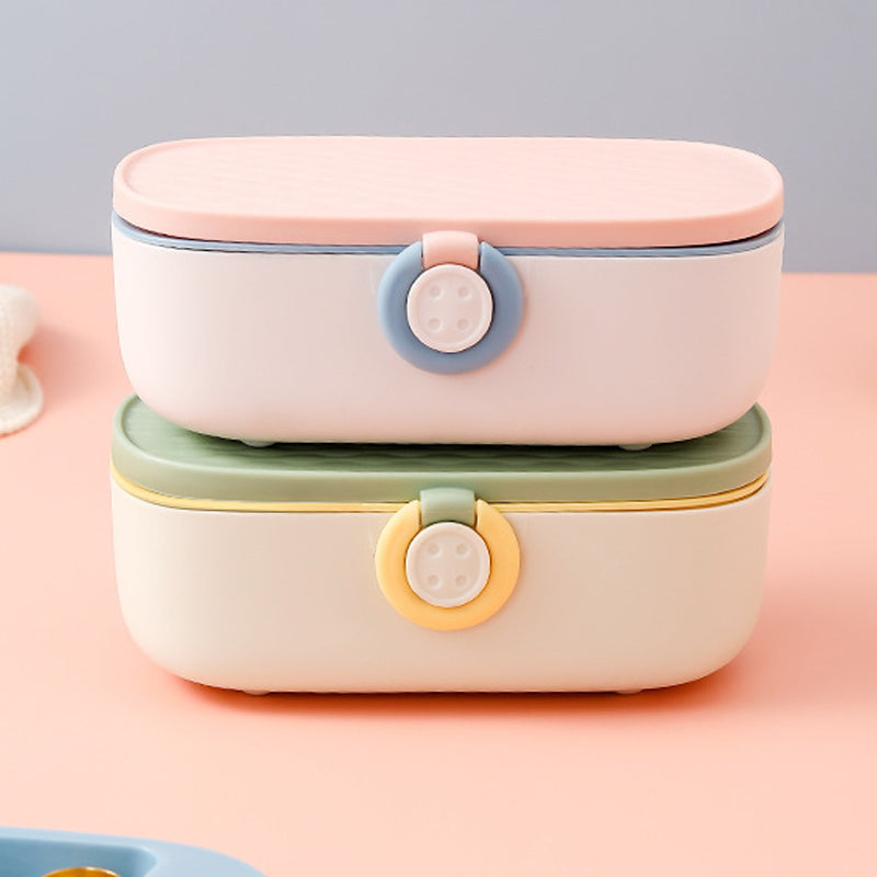 Nähkästchen Komplett Set mit Knöpfen und Fingerhut