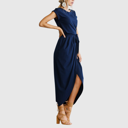 Lässiges Sommerkleid Midi Größe