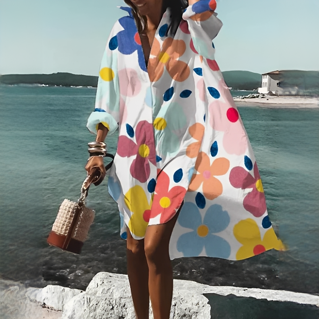Sommerkleid Frauen Stilvoll Leicht Kurz