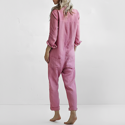 Damen-Overall Bequem Komfortabel Stretch
