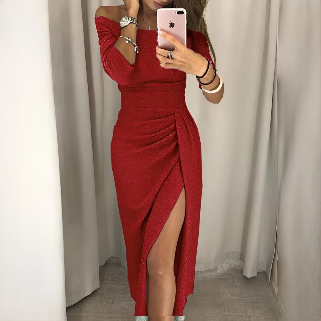 Stilvolles Damenkleid Modern Elegantes Abendkleid
