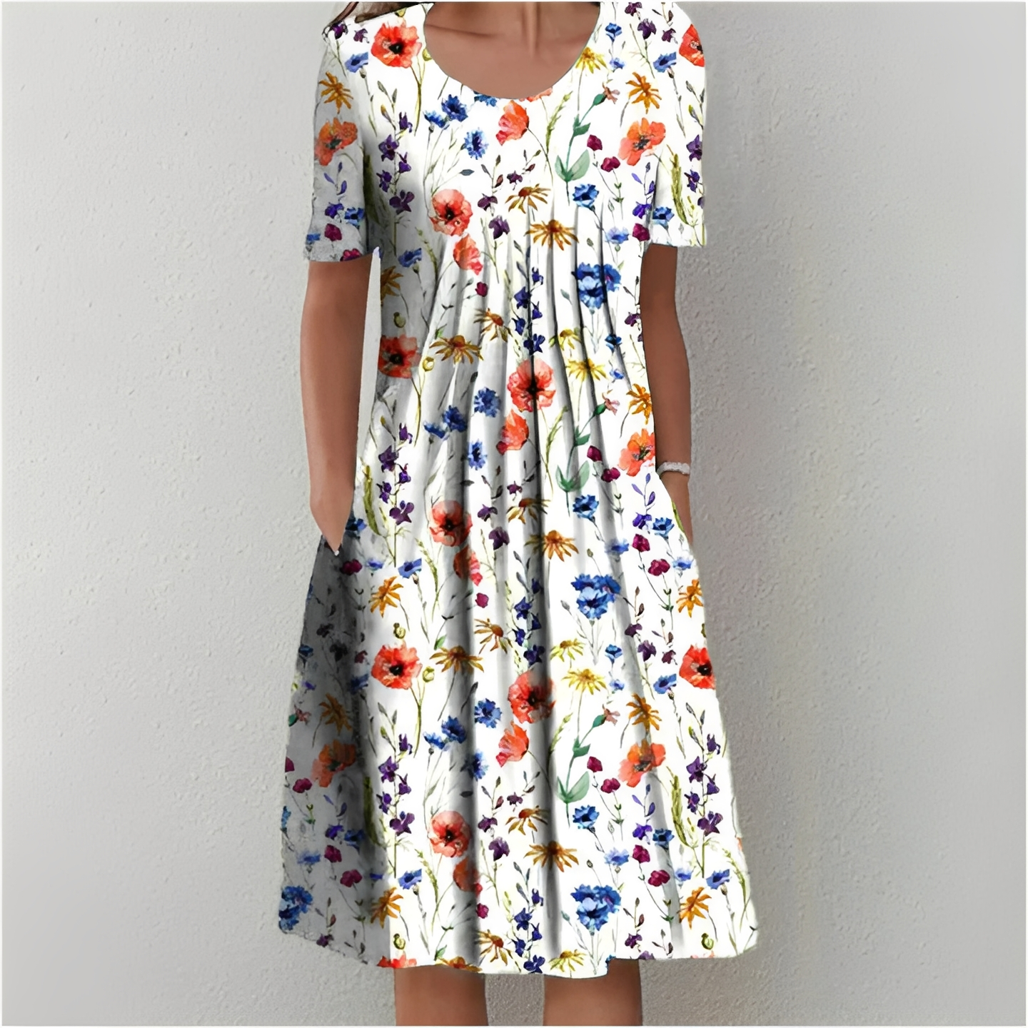 Sommerkleid Damen Kurz Schick Elegant - BerlinGlamour