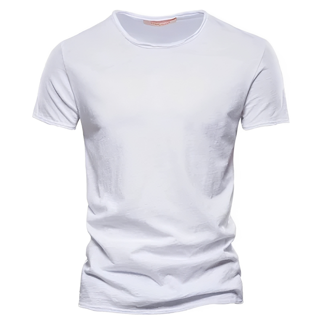 Elegantes Herren T-Shirt Klassisch Slimfit - BerlinGlamour