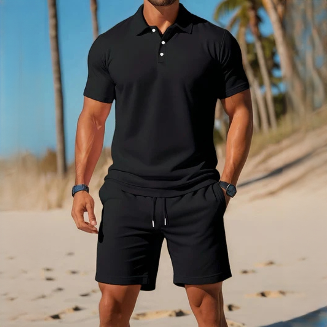 Männer Sommeroutfit Leicht Lässig Casual