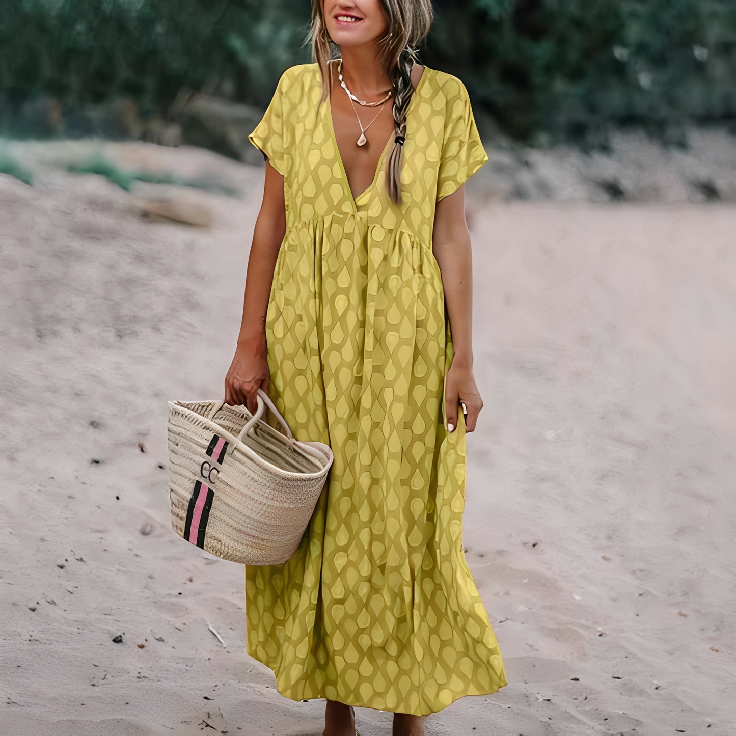 Sommerkleid Damen Elegant Kurz Kleid - BerlinGlamour
