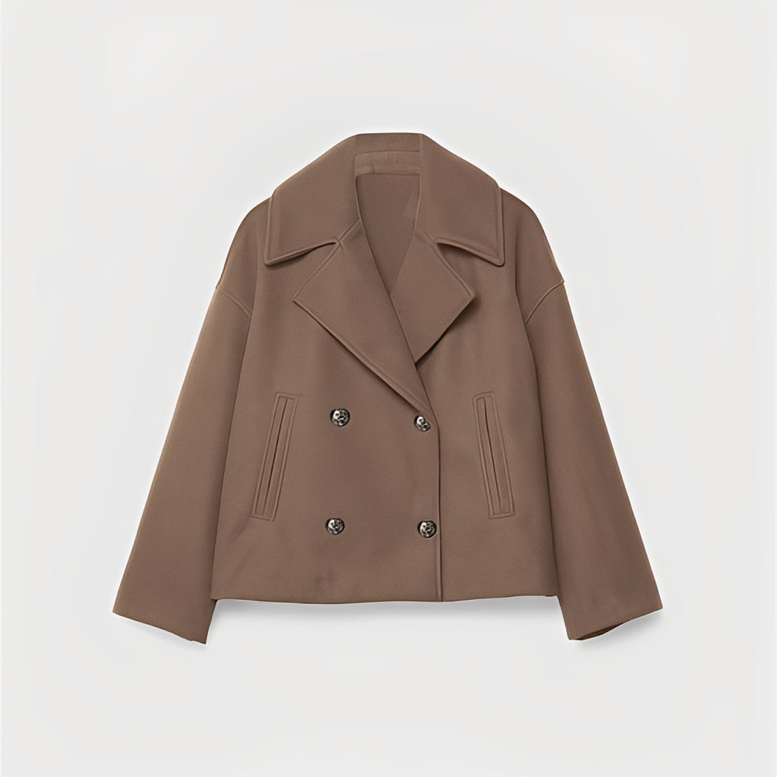 Lockere Frauen Kurzjacke Freizeitjacke Casual