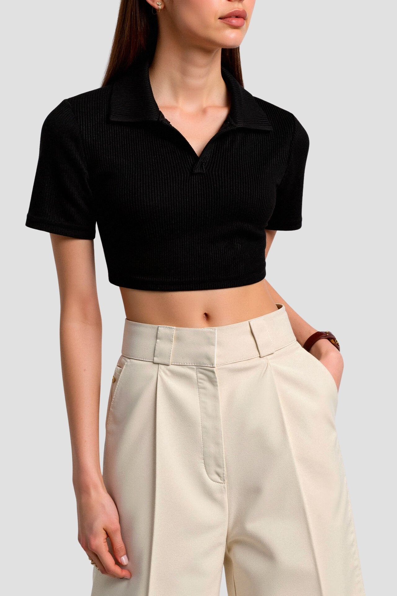 Herren Poloshirt Kurzarm Slim Fit