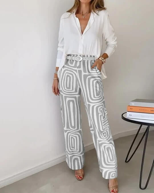 Elegante Damen Hose Leicht und Stilvoll