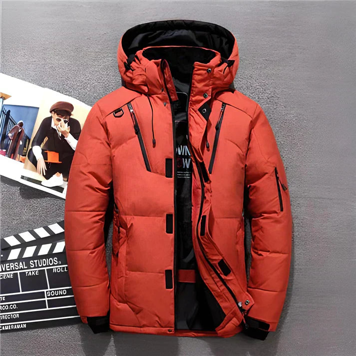 Luxuriöse Daunenjacke Berlin Style Warm - BerlinGlamour