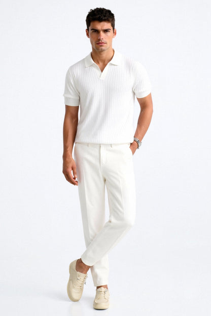 Elegantes Herren Poloshirt Kurzarm Zeitlos