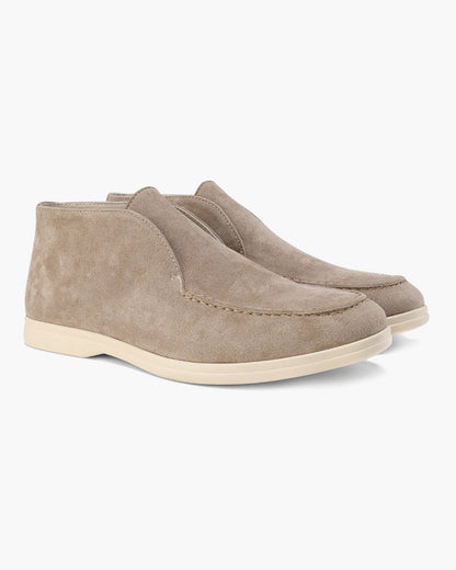 Herren Halbschuh Elegant Braun Lederschuhe Business