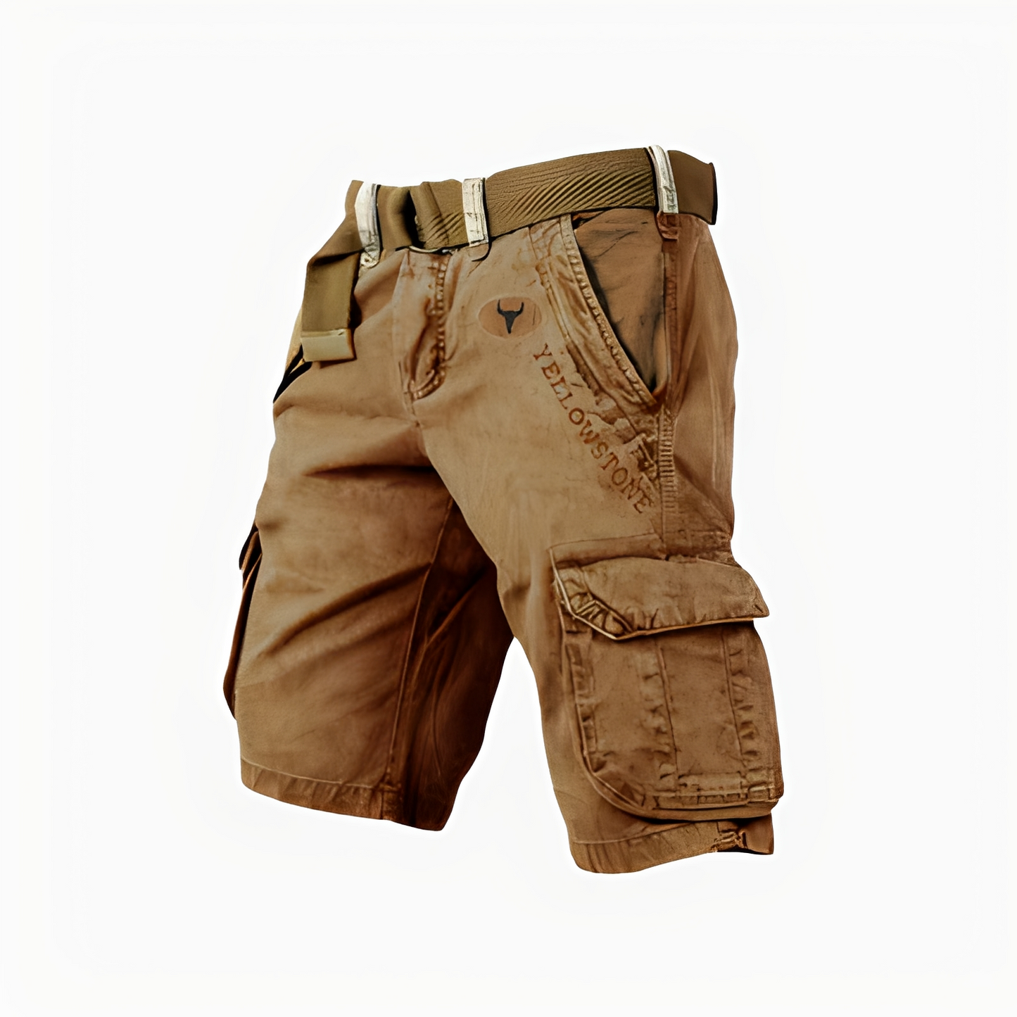 Herren Cargo Shorts Bequem Leicht Freizeit