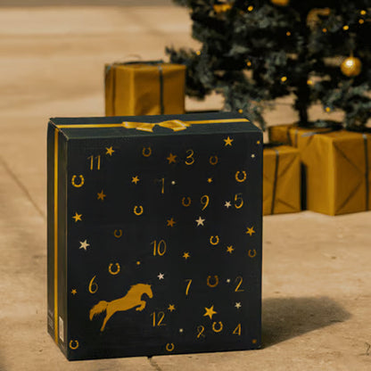 Adventskalender 2024 mit Ponyleiste und Fransen Glamour