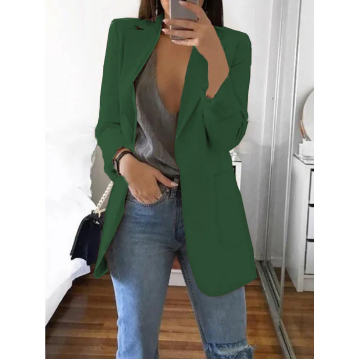 Schmale Blazer Damen Modern & Elegannt
