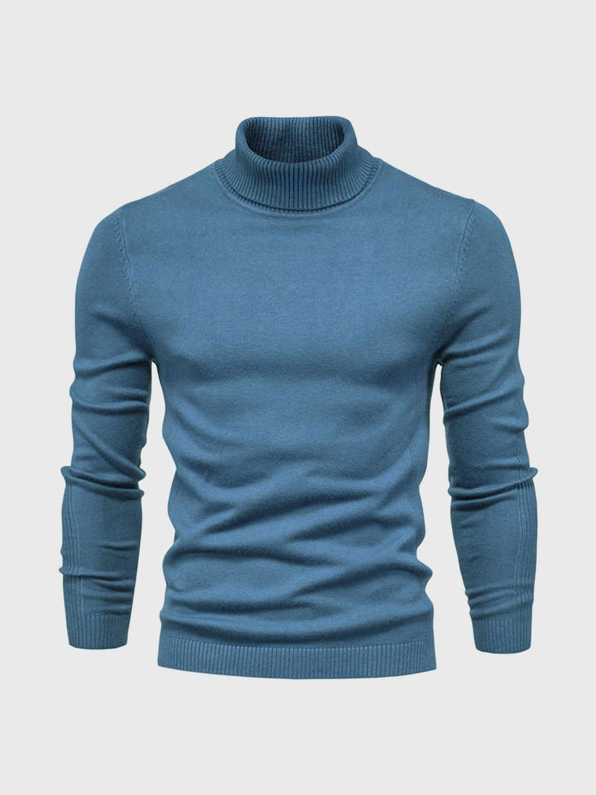 Herren Rollkragenpullover Waschbar Weich