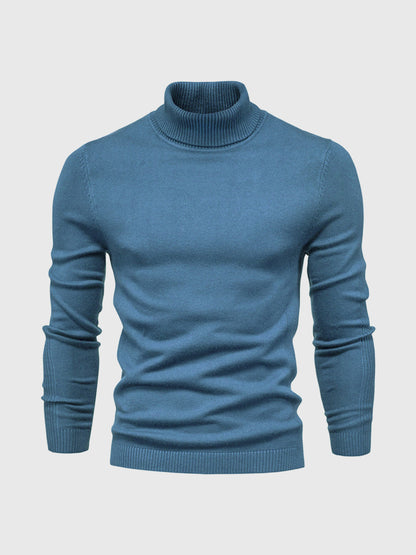 Herren Rollkragenpullover Waschbar Weich