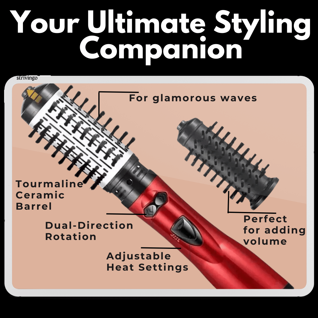 Haartrockner Styler 3in1 mit Temperaturregelung